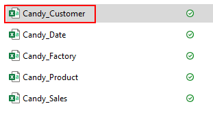 Import Customer Power BI