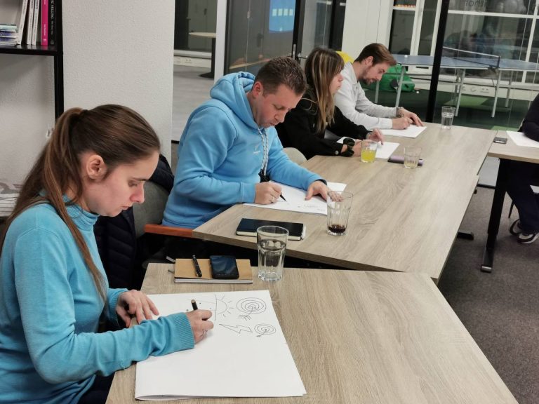 Heeyoo training in Utrecht sketchnoting
