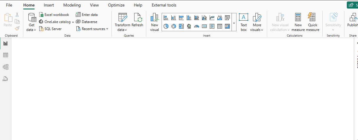 New measure Power BI