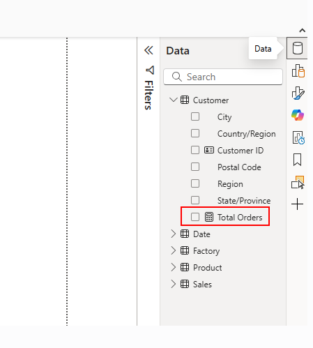 Measure in Customers