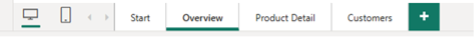 arrange pages power bi