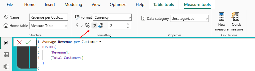 change data types power bi