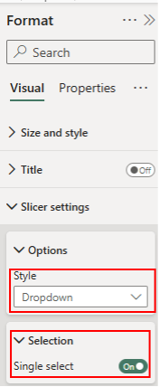 slicer settings style